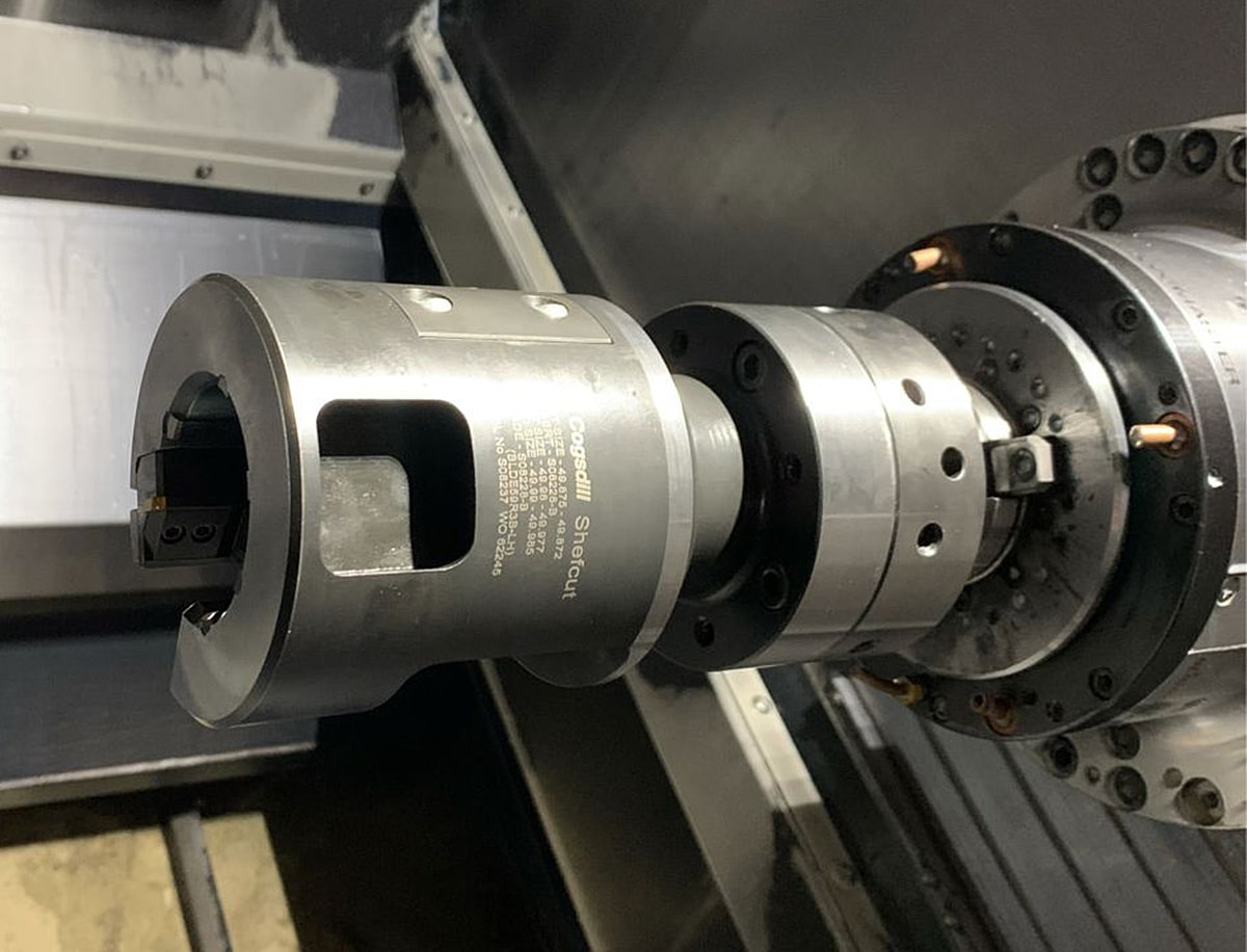 Shefcut Reaming by Cogsdill Precision Boring Pump Housing