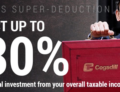 Super Deduction and 90 Day Credit with Cogsdill ZX